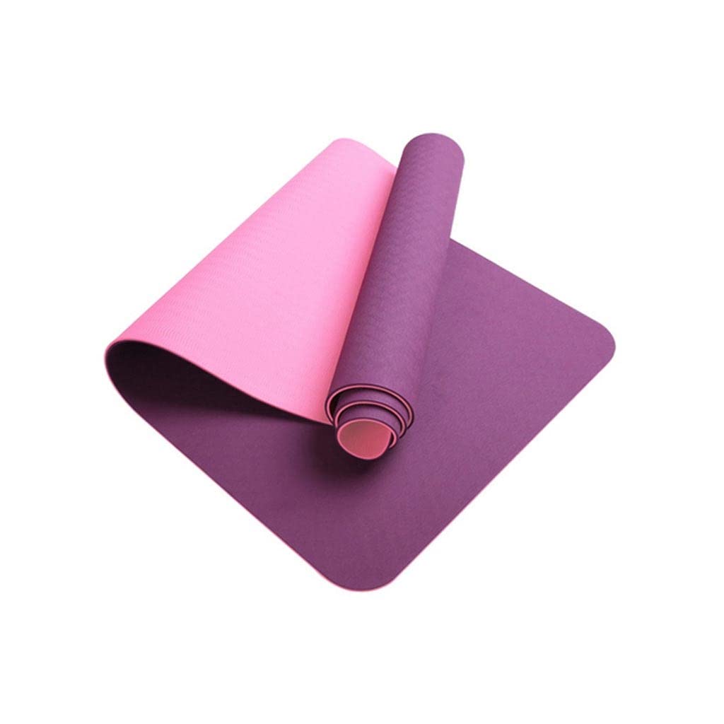 TPE Anti-Slip Yoga Mat for Home Gym, Pilates & Fitness Training