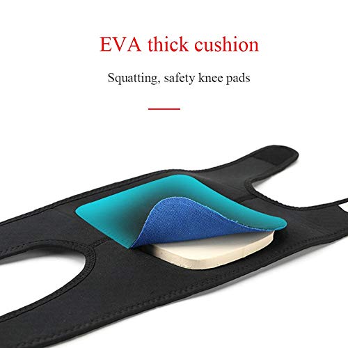 EVA Knee Pads with Compression Support for Sports Training
