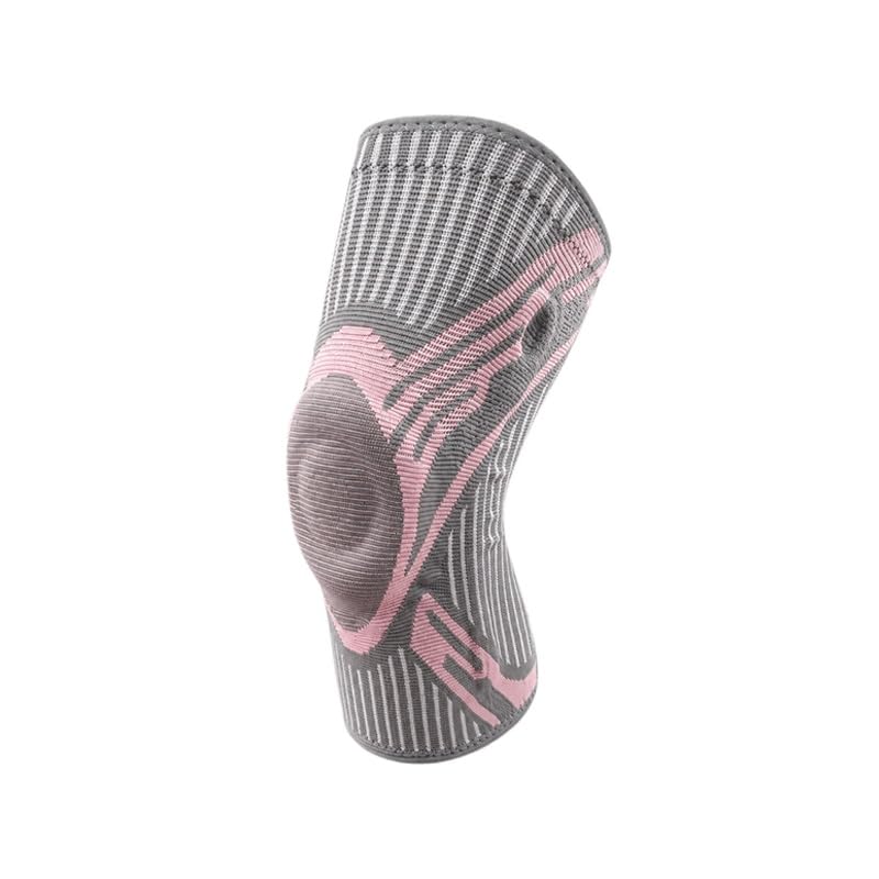 Sports Knee Support With Silicone Anti Slip Compression Padding Accessory