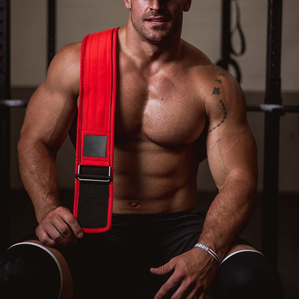 Quick Lock Weightlifting Belt for Strength Training & Lifting Support