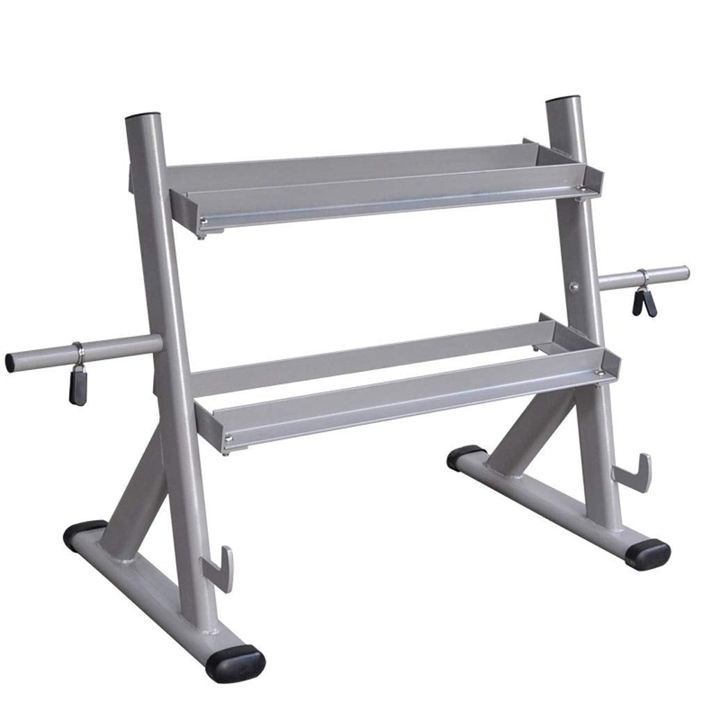 2-Tier Dumbbell Rack for Home Gym Storage & Fitness Equipment