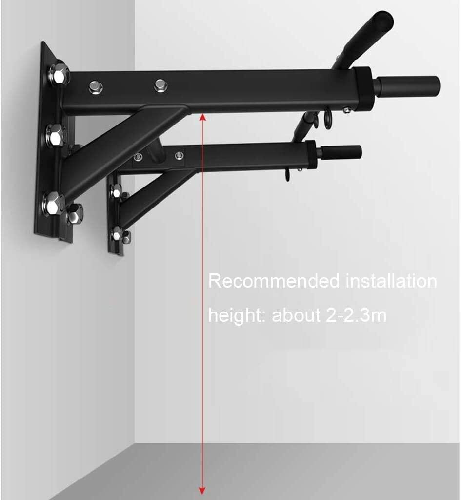 Wall Mounted Pull Up Bar for Home Gym Upper Body Strength Training