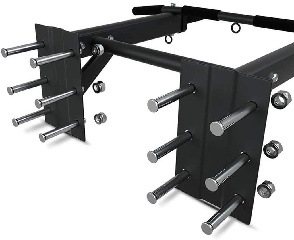 Wall Mounted Pull Up Bar for Home Gym Upper Body Strength Training