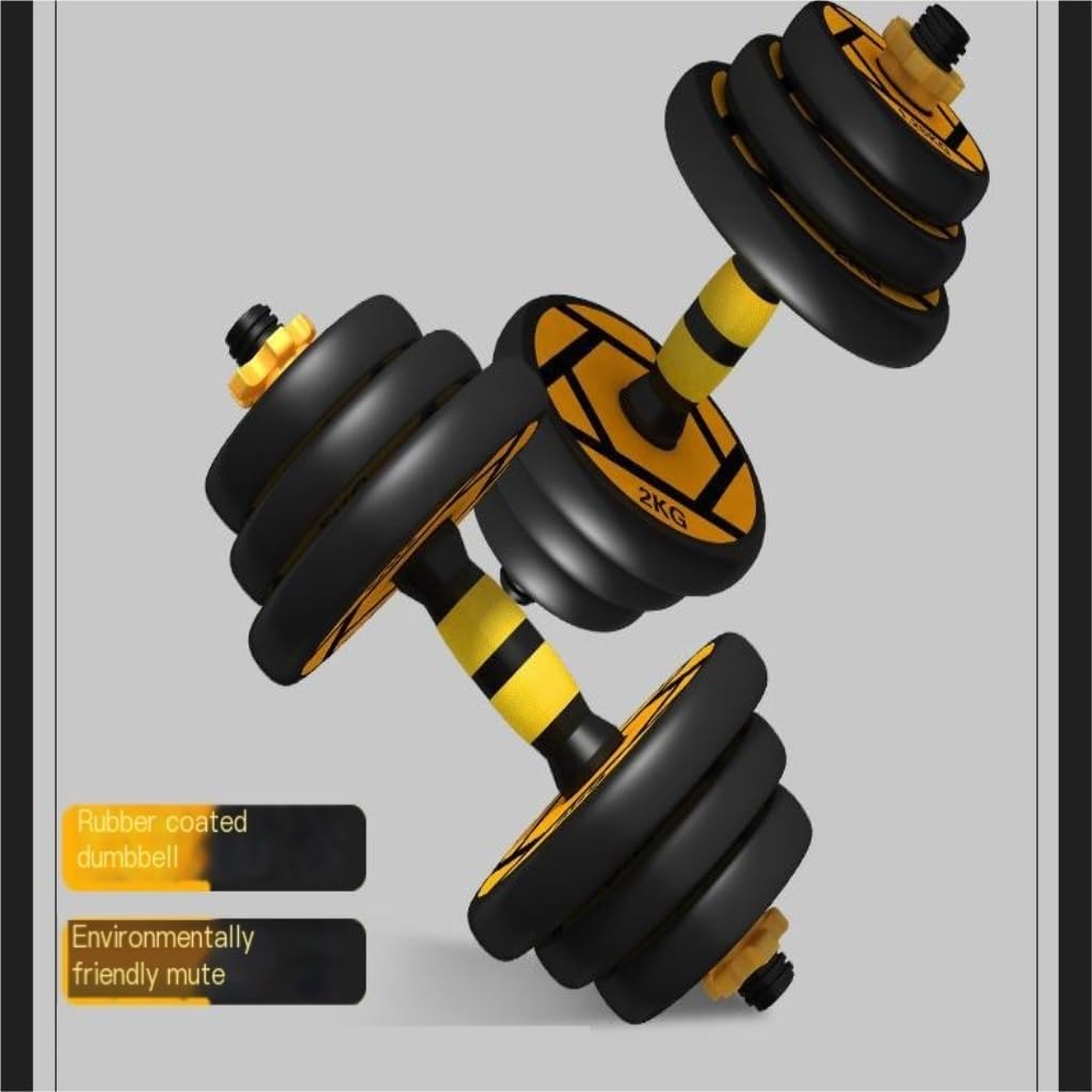 Adjustable Dumbbell & Barbell Set for Home Fitness Training
