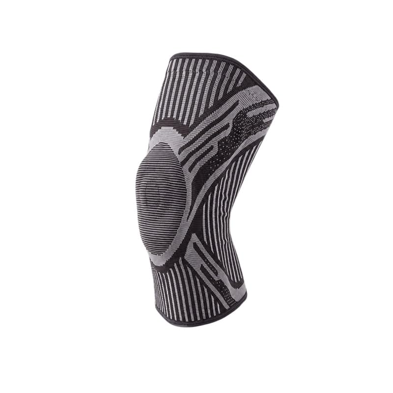 Sports Knee Support With Silicone Anti Slip Compression Padding Accessory