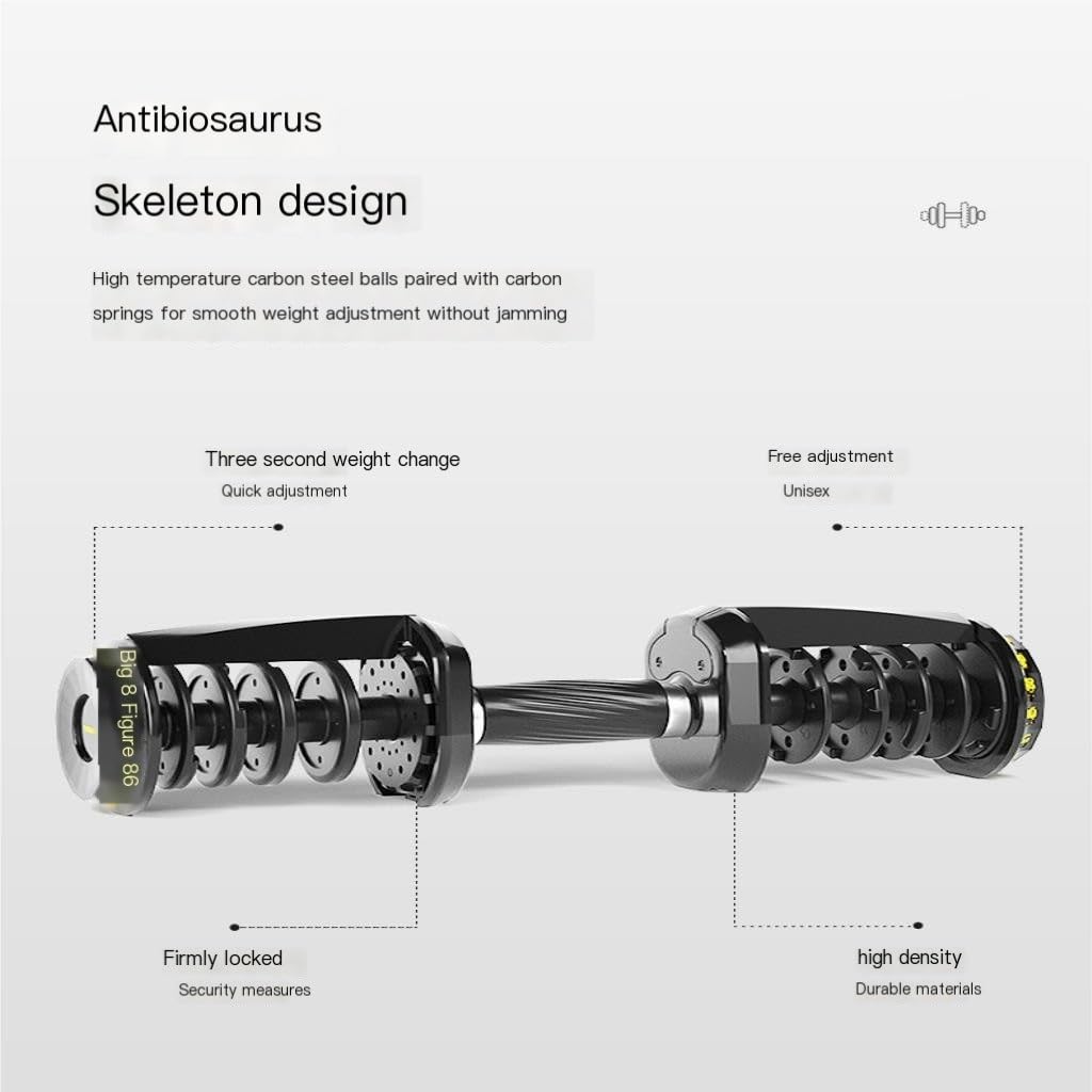 Adjustable Dumbbell Set for Home Fitness & Strength Training