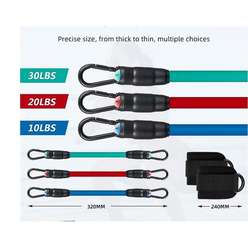 Leg Resistance Band Set for Core Strength & Lower Body Training