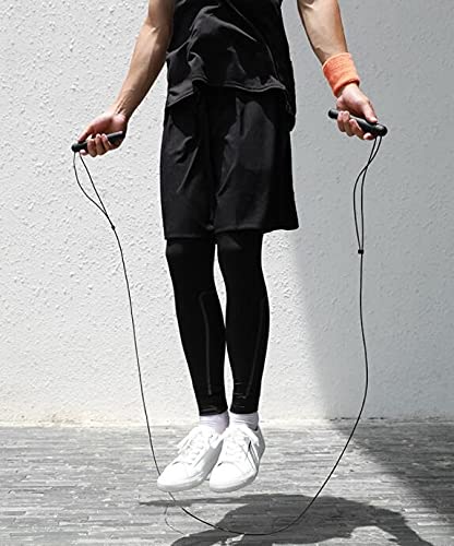 Adjustable Jump Rope with Calorie Counter for Fitness Training