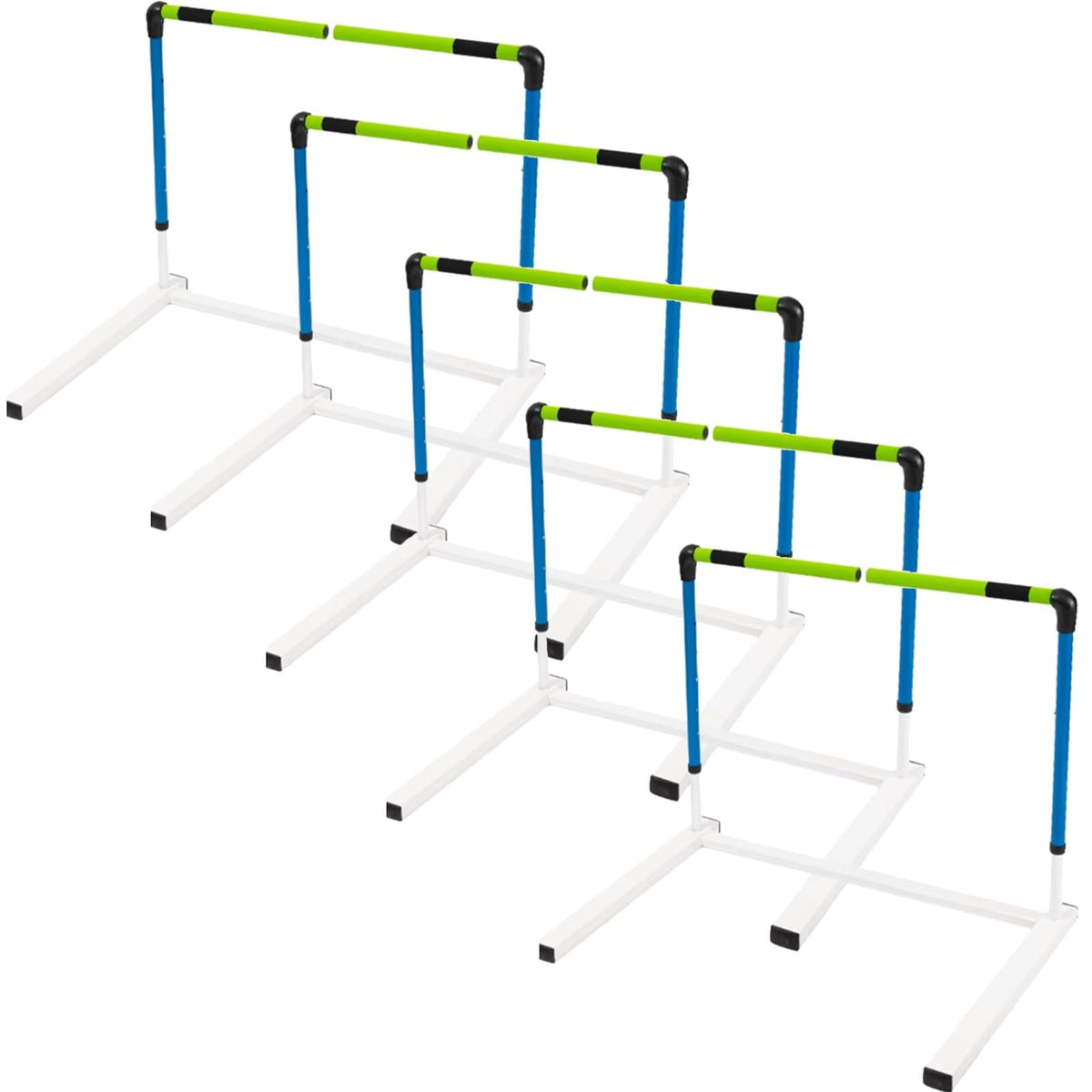 Adjustable Speed Agility Training Hurdles for Soccer, Basketball & Fitness Training