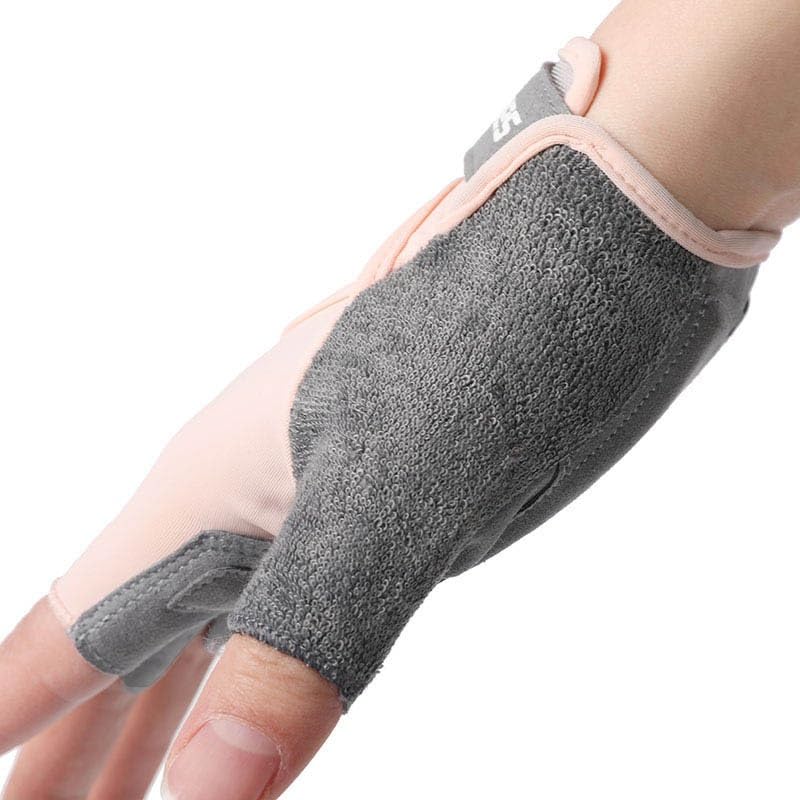 Half Finger Fitness Gloves with Anti-Slip Wrist Support for Training