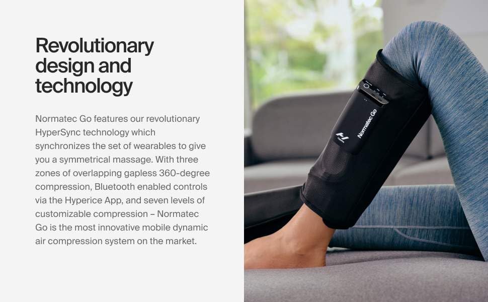 Leg Compression Massager for Muscle Recovery & Relaxation
