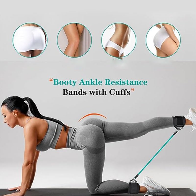 Leg Resistance Band Set for Core Strength & Lower Body Training