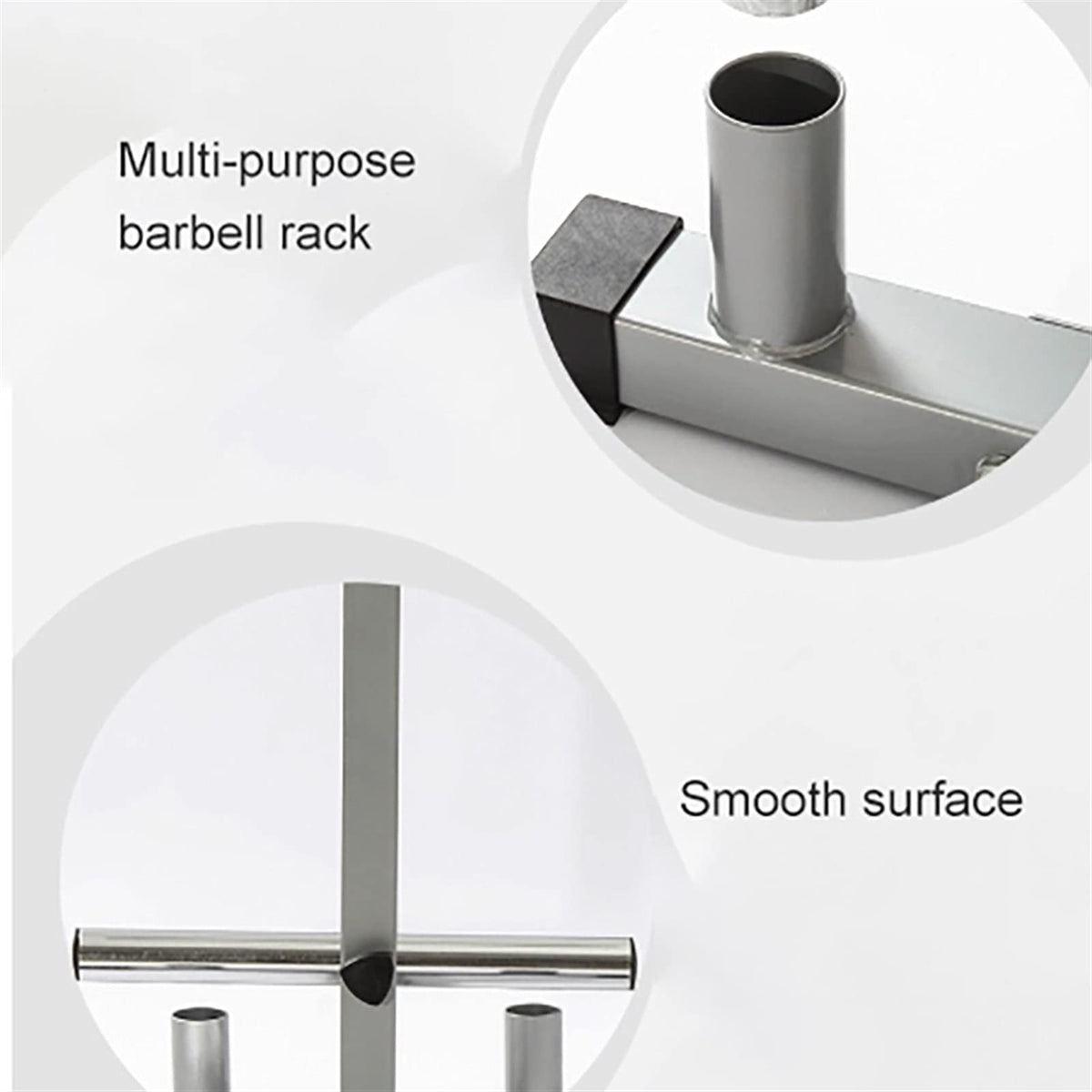 Vertical Barbell Rack for Home Gym Storage & Workout Equipment