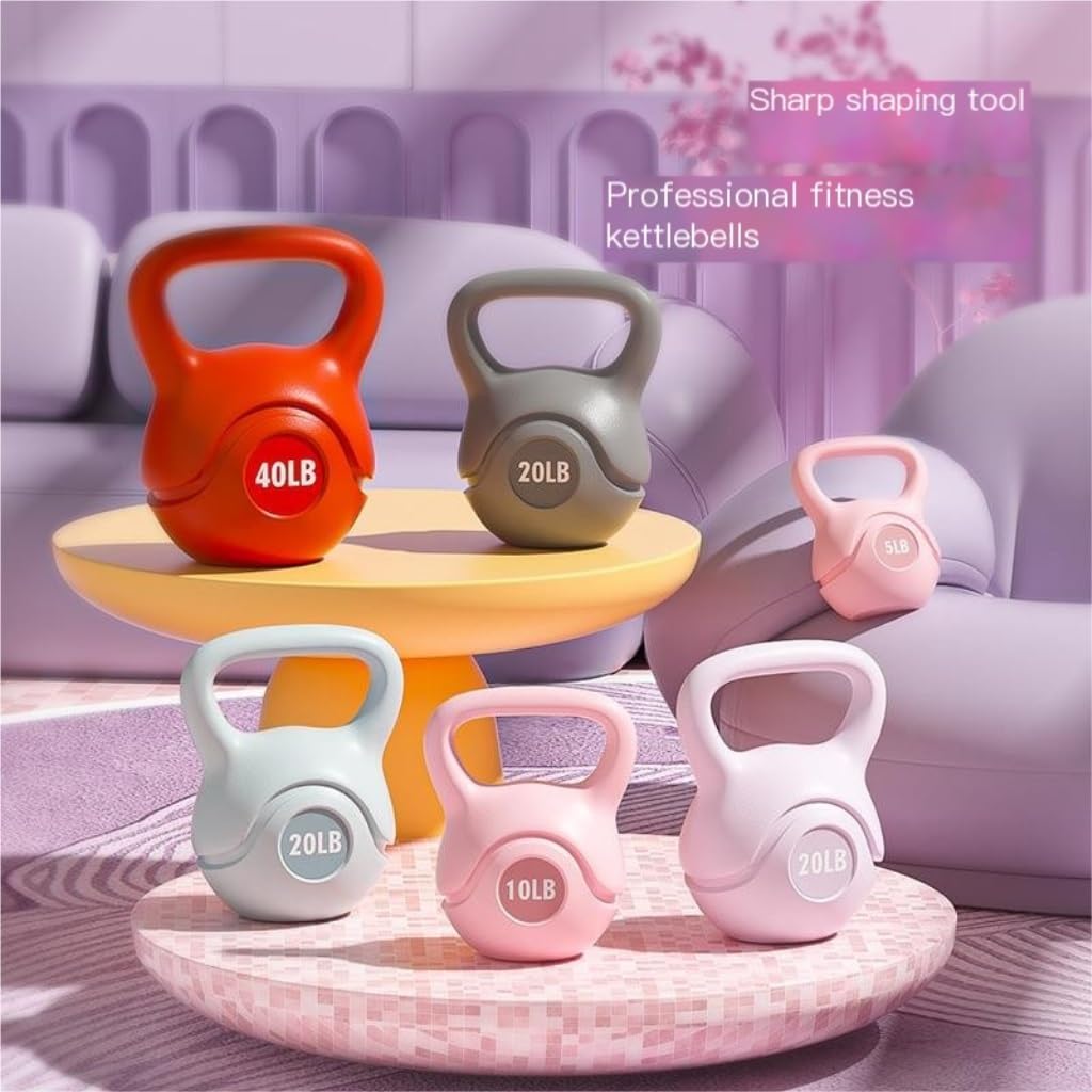Adjustable Kettlebell Dumbbell Set for Home Fitness & Strength Training