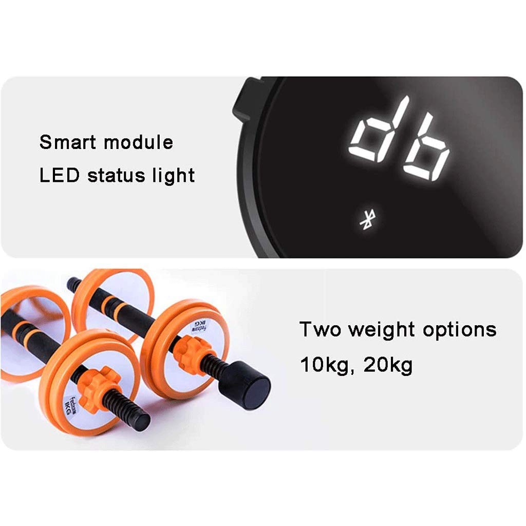 Smart Adjustable Dumbbell Barbell Set 10/20KG Fitness Equipment