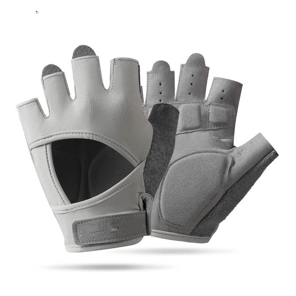 Half Finger Fitness Gloves with Anti-Slip Wrist Support for Training