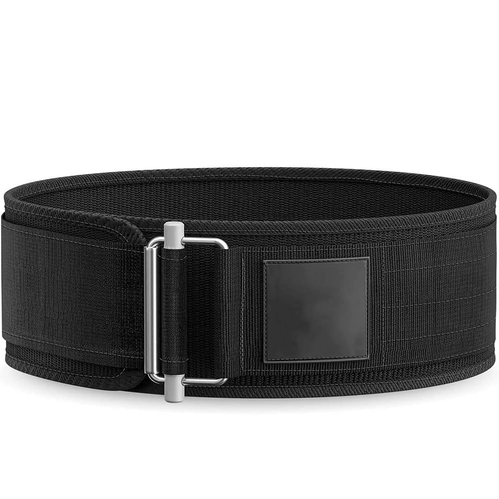 Quick Lock Weightlifting Belt for Strength Training & Lifting Support