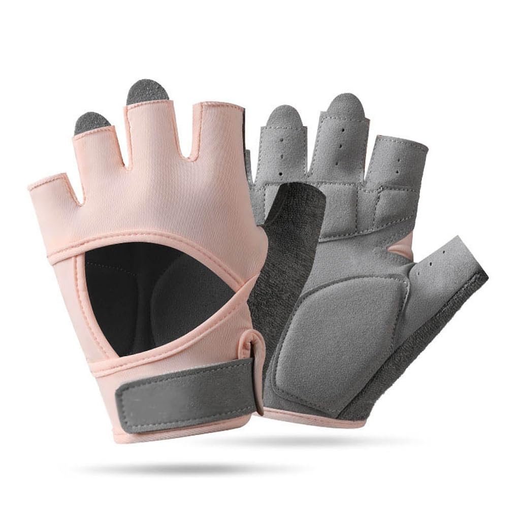 Half Finger Fitness Gloves with Anti-Slip Wrist Support for Training