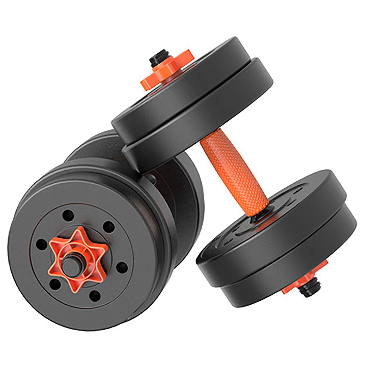 Adjustable Dumbbell & Barbell Set for Home Fitness Training