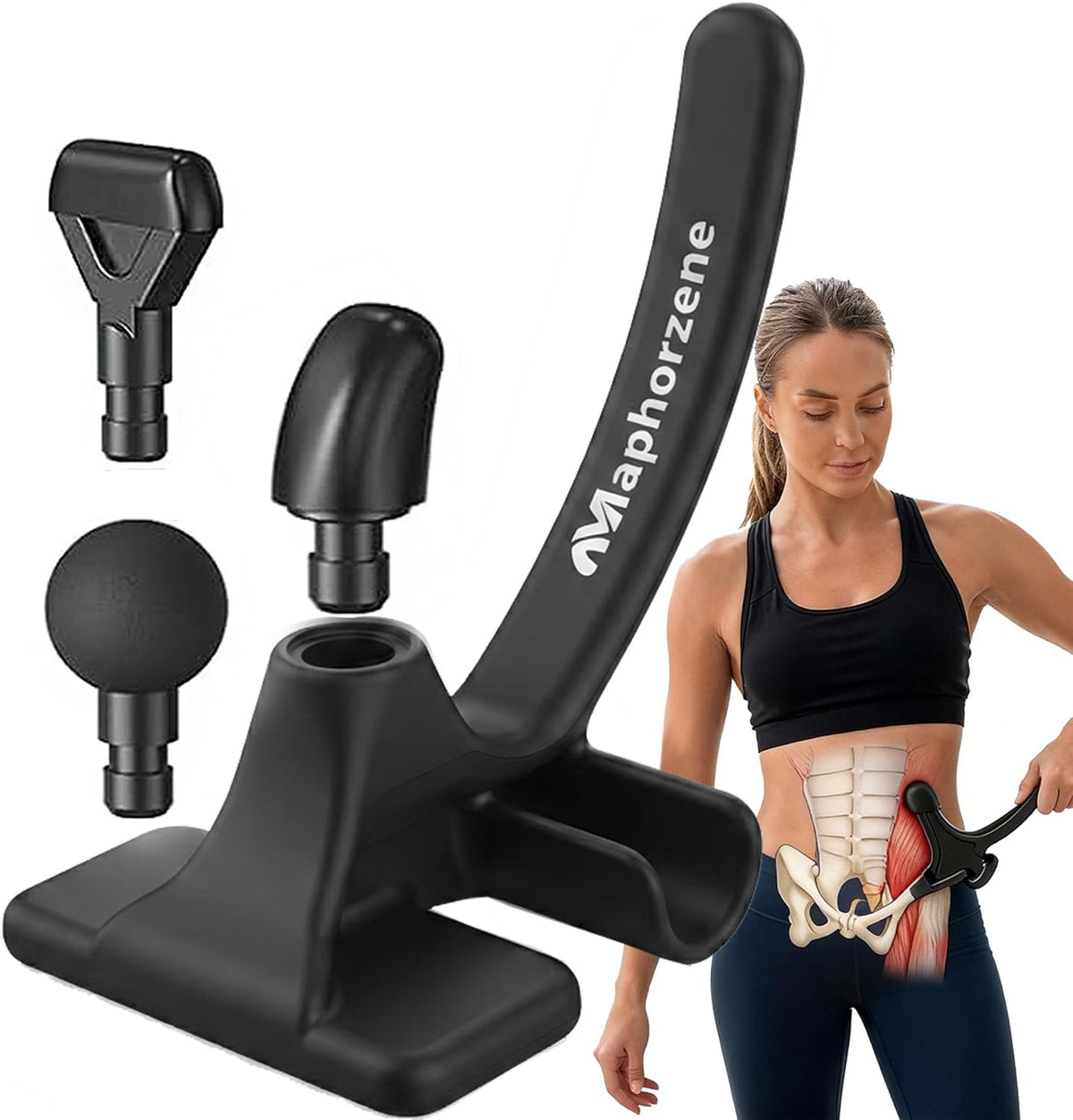 Hip Release Massage Tool for Psoas & Iliacus Muscle Recovery
