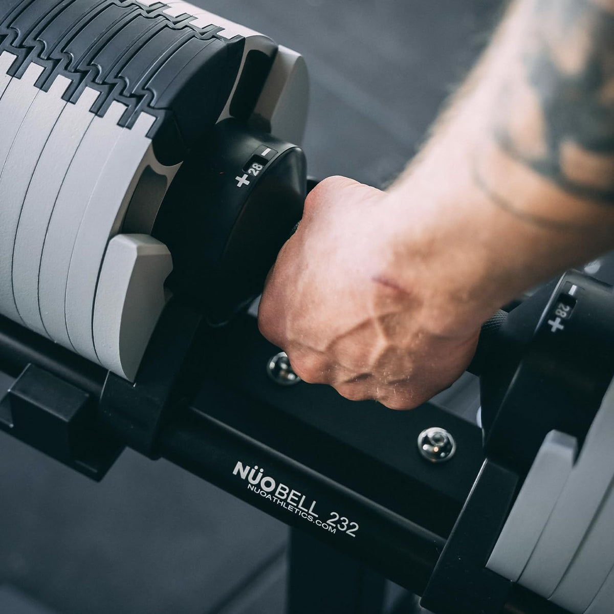 Adjustable Dumbbell Floor Stand for Home Gym Storage