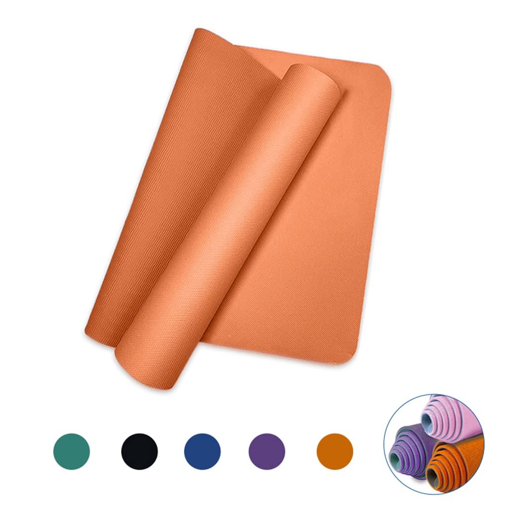 Extra Thick Double-Sided Yoga Mat for Workout, Pilates & Fitness Training