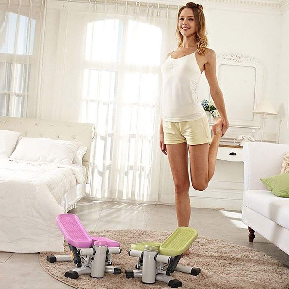 Hydraulic Stepper with Resistance Bands for Home Cardio Training