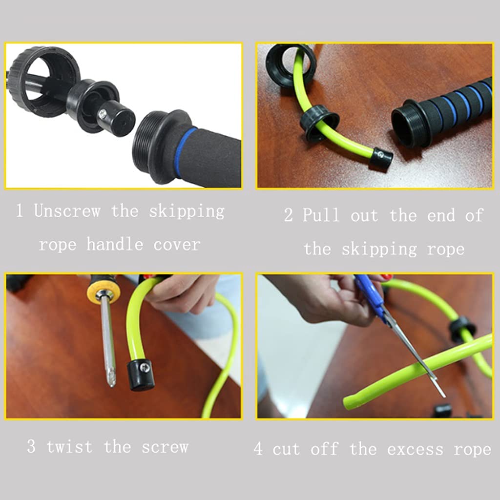 Weighted Jump Rope for Fitness Training & Fat Burning Exercise
