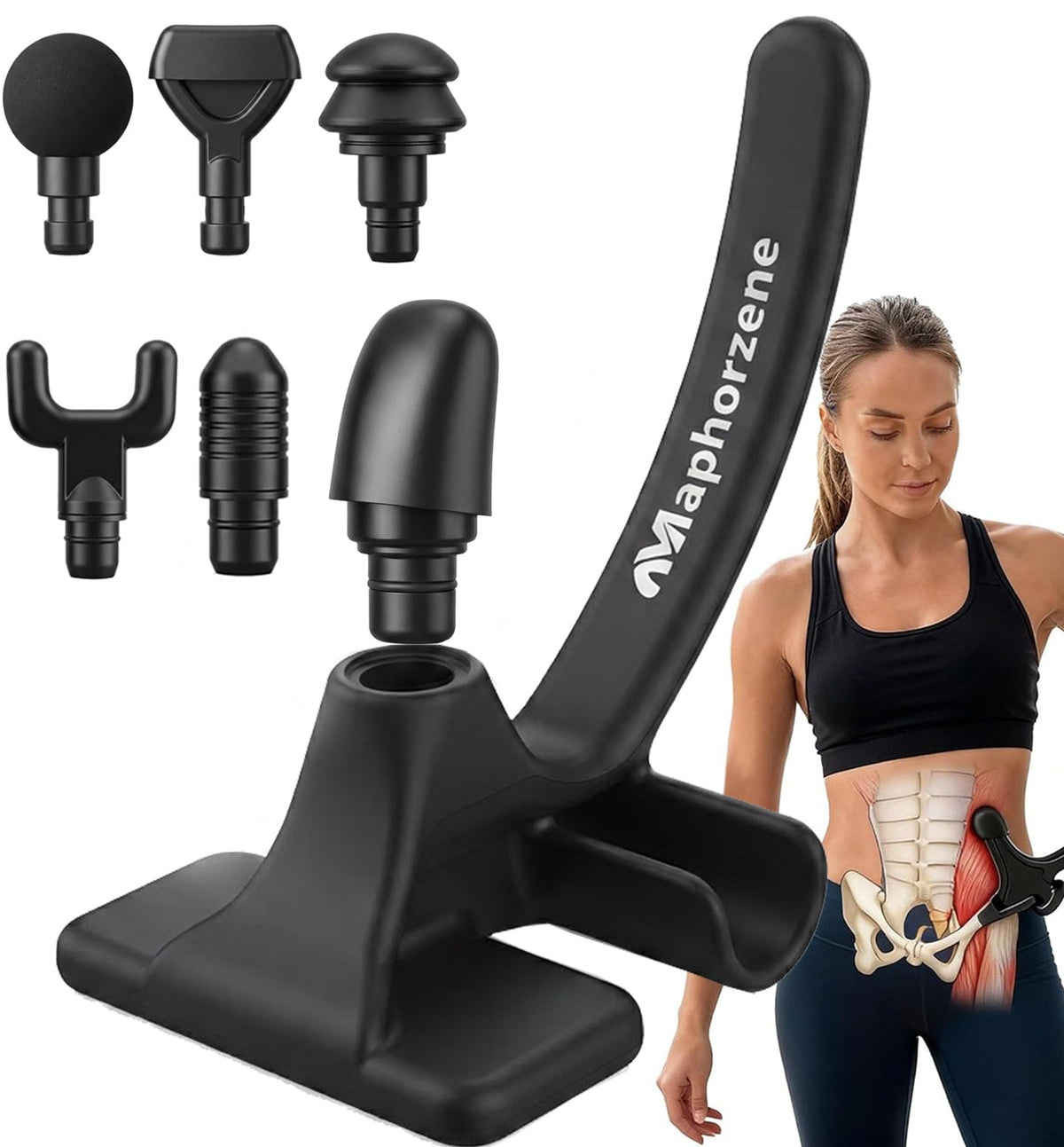 Hip Release Massage Tool for Psoas & Iliacus Muscle Recovery