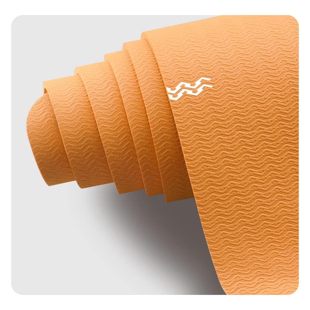Extra Thick Double-Sided Yoga Mat for Workout, Pilates & Fitness Training
