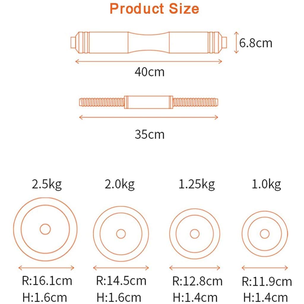 Smart Adjustable Dumbbell Barbell Set 10/20KG Fitness Equipment
