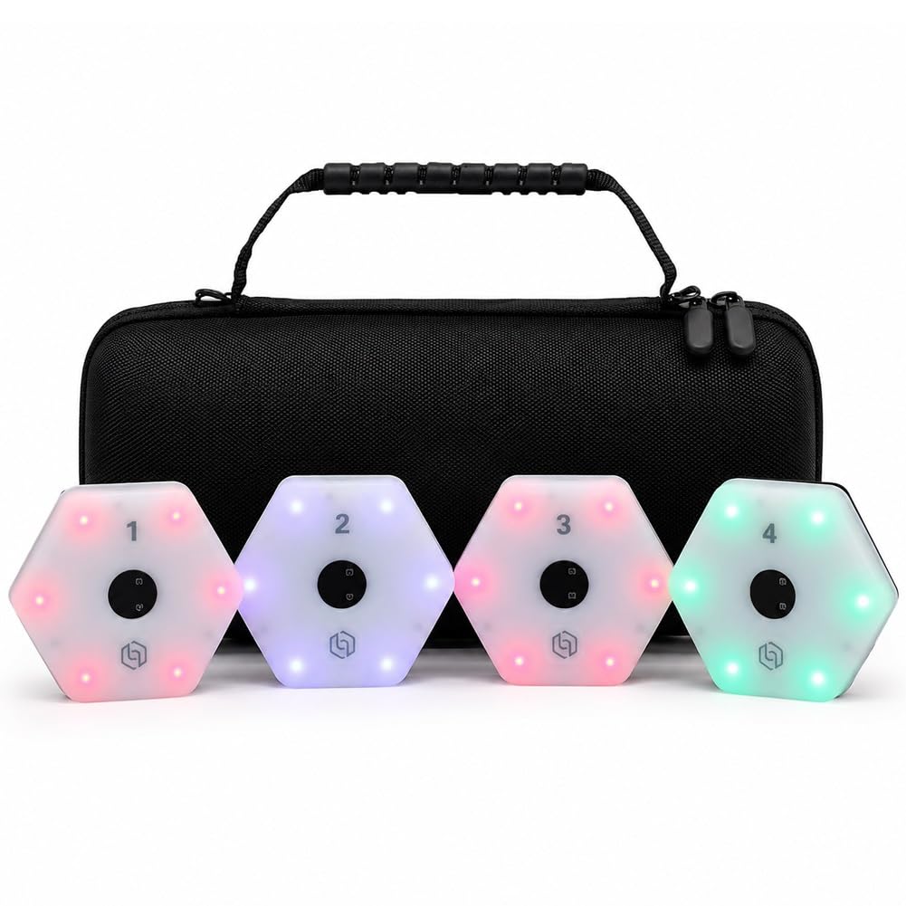 chengxiaorui Reaction Training Lights, Type-C Rechargeable Reflex Pods,