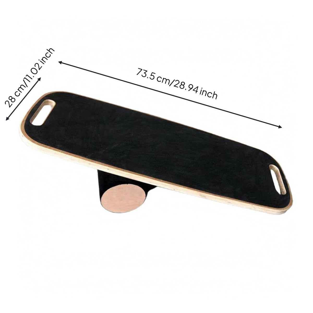 Balance Board with Handholds for Home Workout & Pilates Training