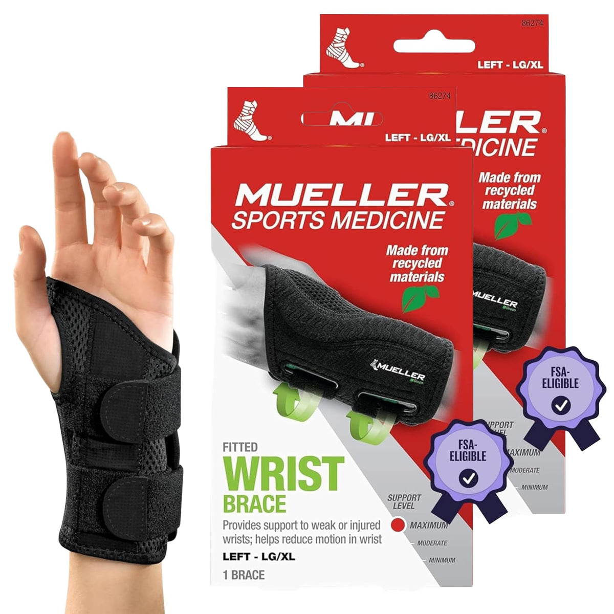 Adjustable Wrist Brace for Pain Relief & Support Training