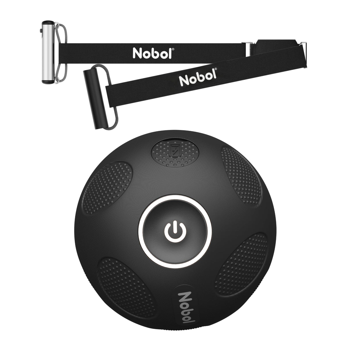 Muscle Recovery Kit with Vibration Massage Ball & Belt Accessory