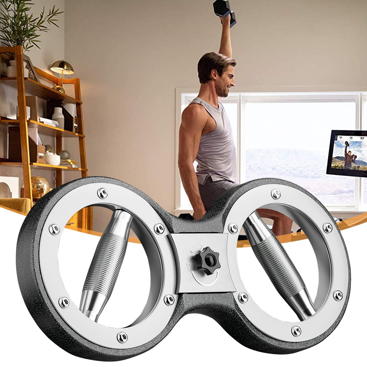 Arm Exerciser Adjustable Hand Gripper Grip Strengthener