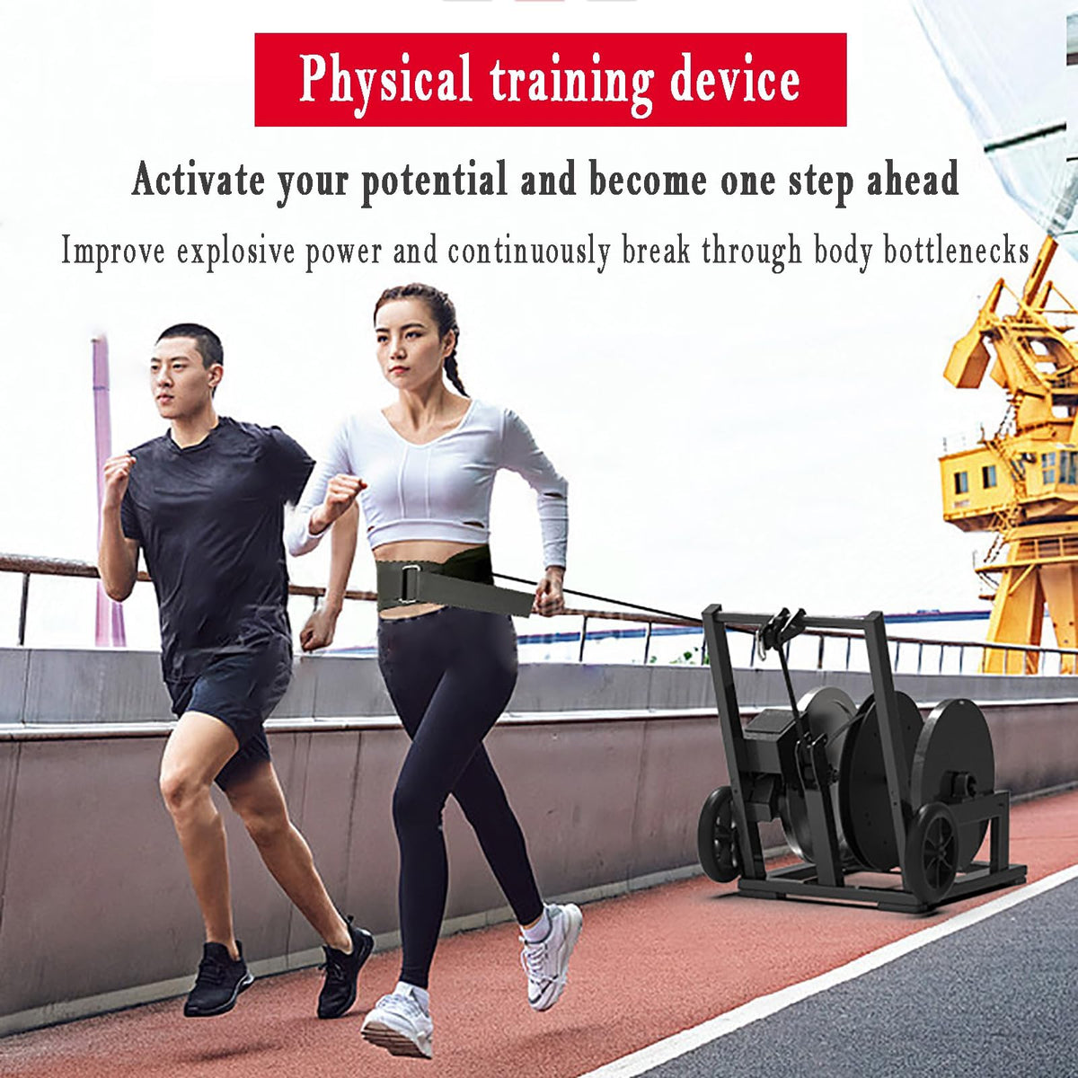Explosive Resistance Trainer for Running & Swimming Training