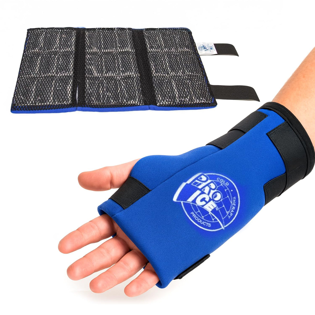 Reusable Wrist Ice Wrap with Adjustable Strap for Cold Therapy & Recovery