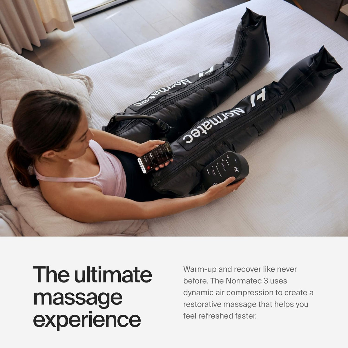Leg Compression Massager for Muscle Recovery & Relaxation