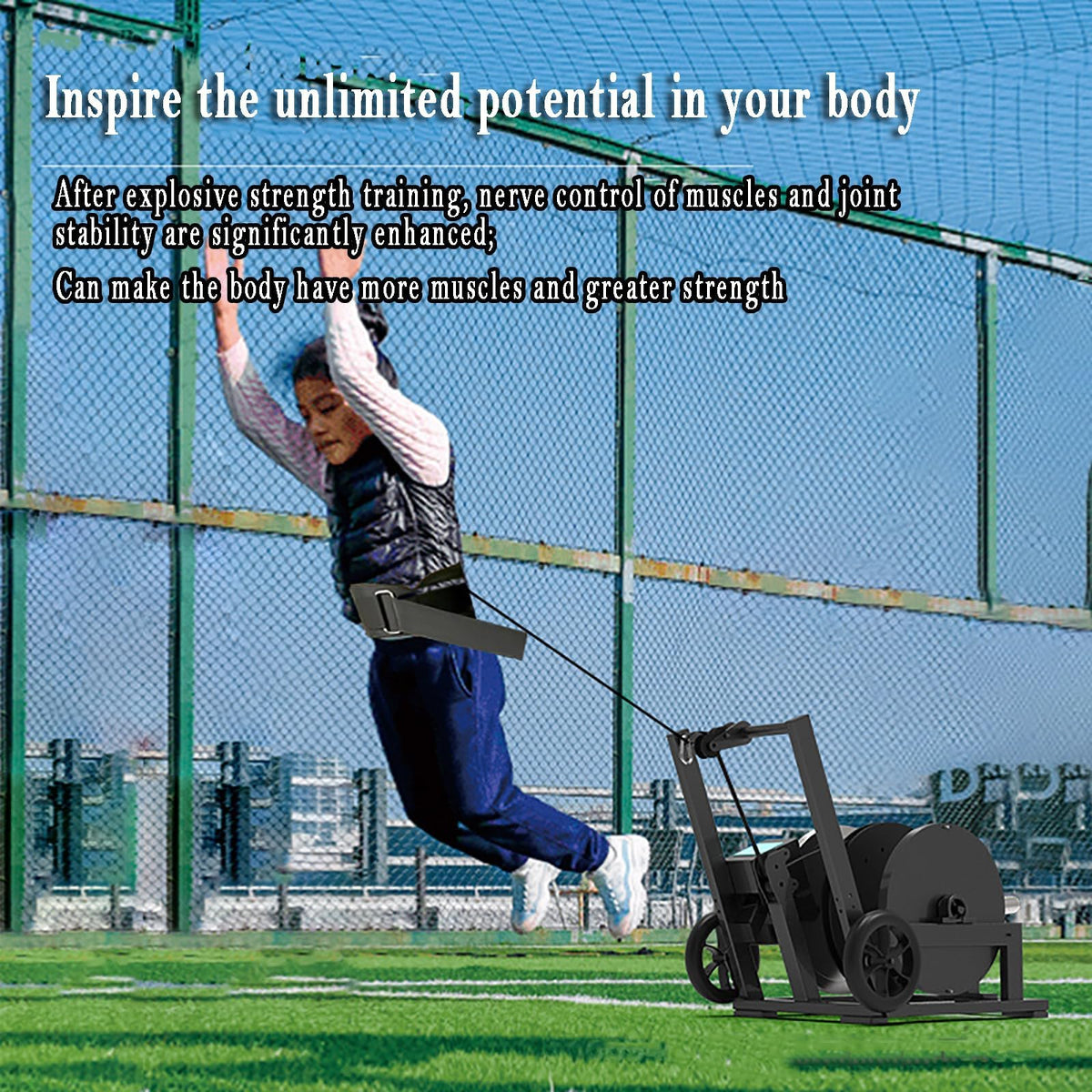 Explosive Resistance Trainer for Running & Swimming Training