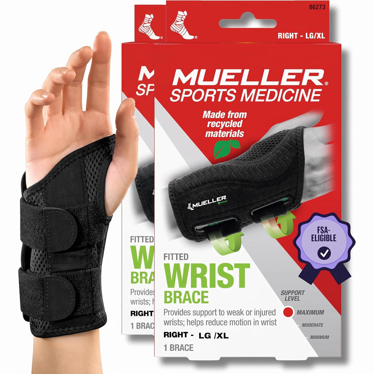 Adjustable Wrist Brace for Pain Relief & Support Training