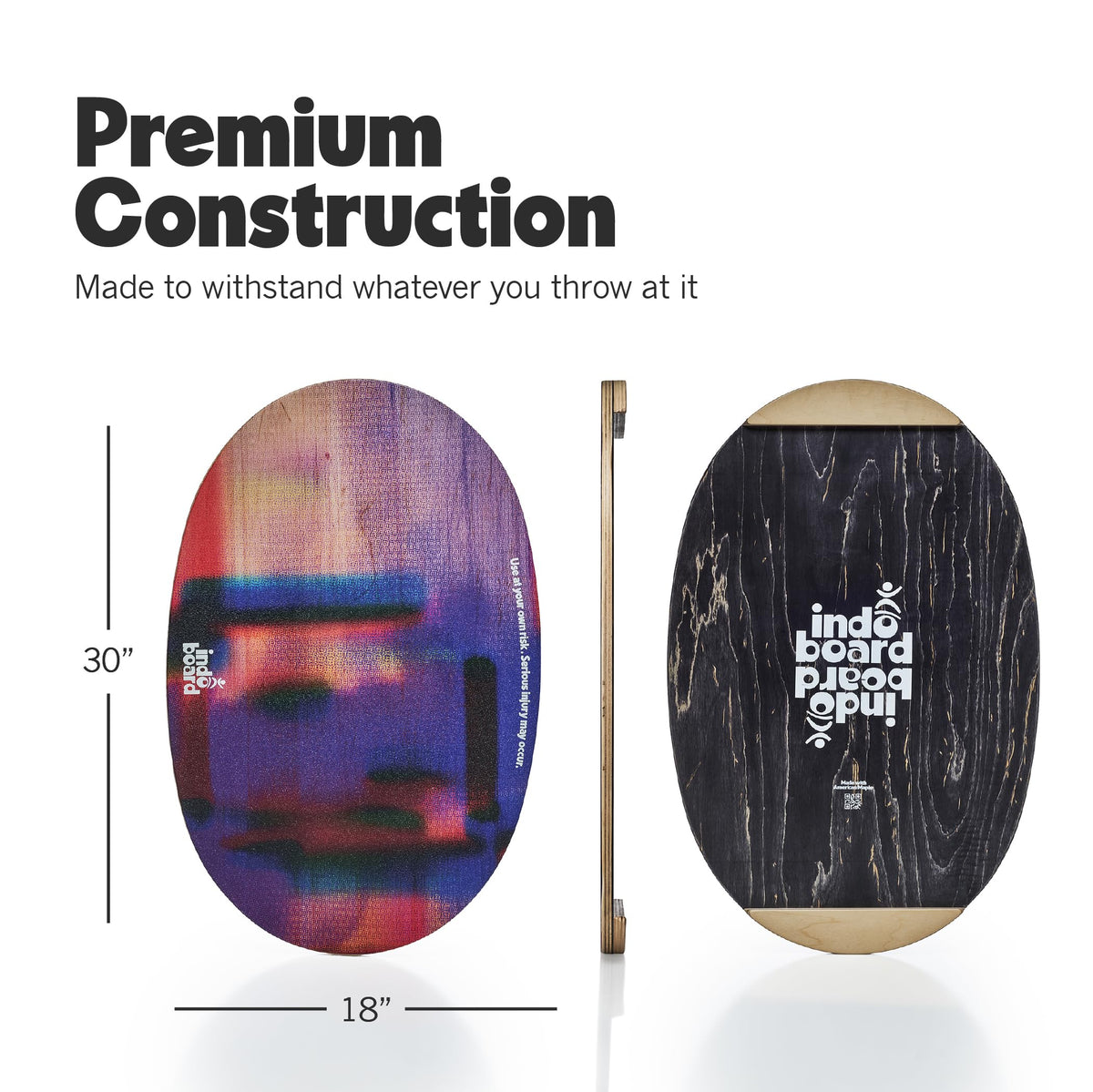 Balance Board Trainer Set for Core Strength, Stability & Athletic Training