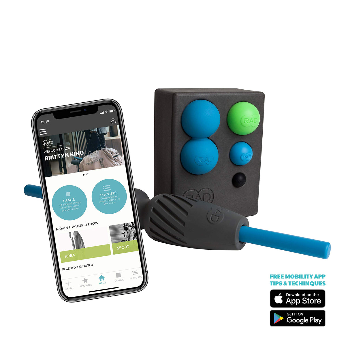 RAD Myofascial Release Therapy Tools