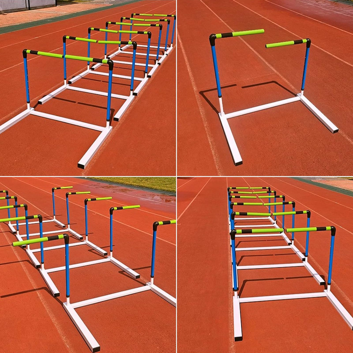 Adjustable Speed Agility Training Hurdles for Soccer, Basketball & Fitness Training