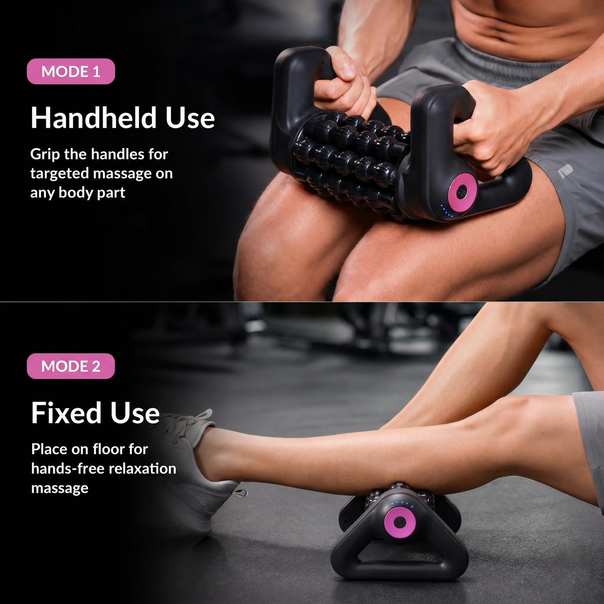 YHDSYN Massage Roller, Electric Muscle Roller, Traingle Design Massager