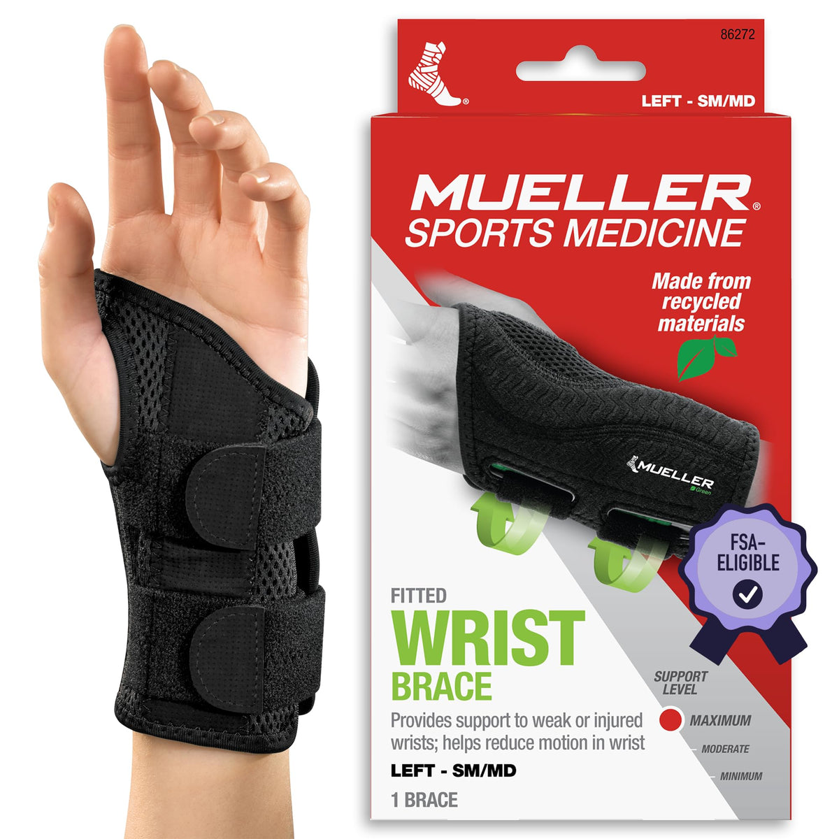 Adjustable Wrist Brace for Pain Relief & Support Training