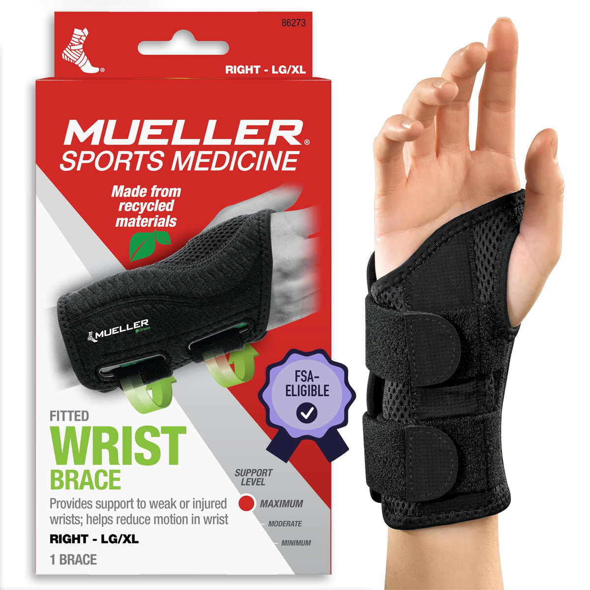 Adjustable Wrist Brace for Pain Relief & Support Training