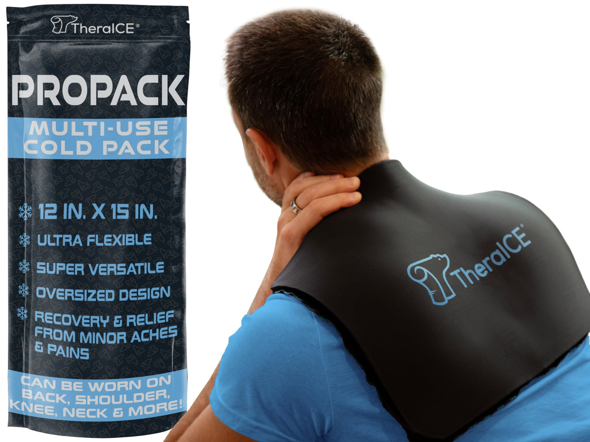 Reusable Cold Therapy Gel Ice Pack for Muscle Recovery & Pain Relief
